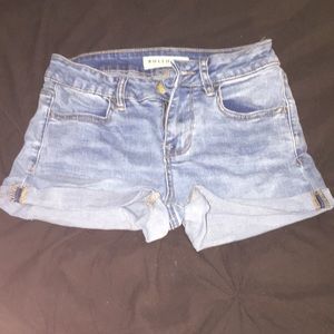 Light Blue Jeans Shorts